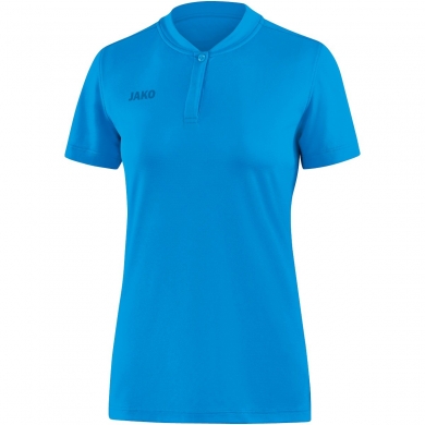 JAKO Sport Polo Prestige (100% Polyester Jacquard) light blue Women