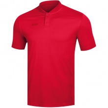 JAKO Sport Polo Prestige (100% Polyester Jacquard) red Men