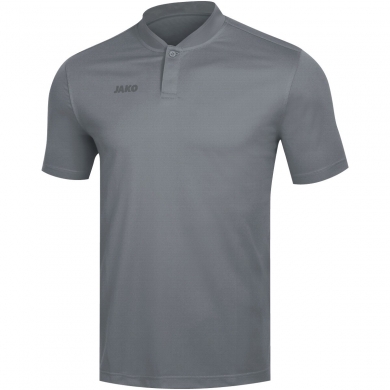 JAKO Sport Polo Prestige (100% Polyester Jacquard) dark grey Men