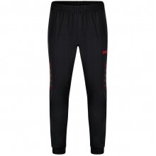 JAKO Training Pants (Polyester Pants) Challenge (100% Polyester) long black/red Boys