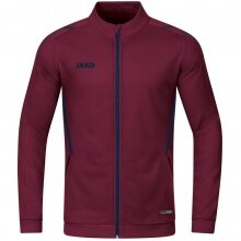 JAKO Polyester Jacket Challenge - Side Pockets, Modern Look Burgundy Boys/Girls