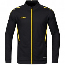 JAKO Polyester Jacket Challenge - Side pockets, modern black/yellow design for boys/girls