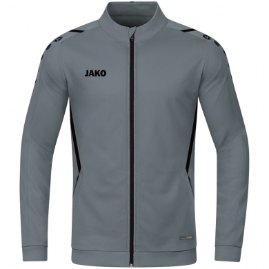 JAKO Polyester Jacket Challenge - Side Pockets, Modern Look Dark Grey Boys/Girls