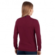 JAKO Polyester Jacket Challenge - Side pockets, modern look - burgundy Women