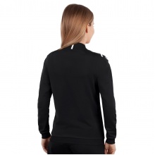 JAKO Polyester Jacket Challenge - Side Pockets, Modern Look - Black/White Women