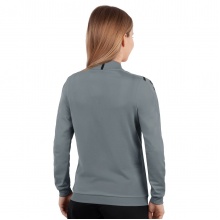 JAKO Polyester Jacket Challenge - Side Pockets, Modern Look - Dark Grey Women