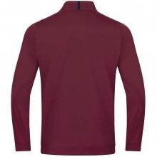 JAKO Polyester Jacket Challenge - Side Pockets, Modern Look - Burgundy Men