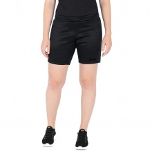 JAKO Training Shorts Short Challenge - sporty cut, mélange look - black mottled Women