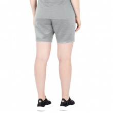 JAKO Training Shorts Short Challenge - sporty cut, mélange look - grey mottled Women