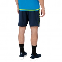 JAKO Sports Shorts Competition 2.0 with Zipper short navy blue/neon yellow Men