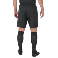 JAKO Sports Pants World (Polyester-Interlock, without inner slip) short asphalt grey Men