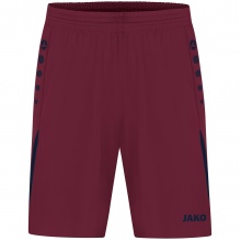 JAKO Sports Shorts Short Challenge (Polyester-Interlock, without inner slip) short wine red Men