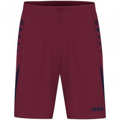 JAKO Sports Shorts Short Challenge (Polyester-Interlock, without inner slip) short wine red Men