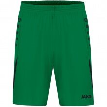 JAKO Sports Shorts Short Challenge (Polyester Interlock, without inner slip) short sports green Men