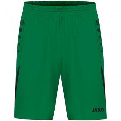 JAKO Sports Shorts Short Challenge (Polyester Interlock, without inner slip) short sports green Men