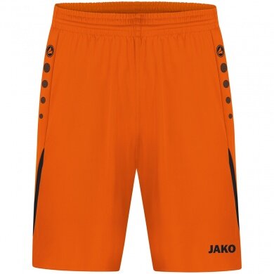 JAKO Sports Shorts Short Challenge (Polyester-Interlock, without inner slip) short neon orange Men