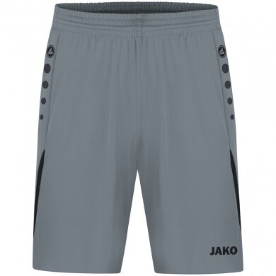 JAKO Sports Shorts Short Challenge (Polyester Interlock, without inner slip) short stone grey Men