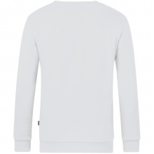 JAKO Long Sleeve Sweat Organic (Leisure, Organic Cotton) White Men