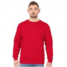 JAKO Long Sleeve Sweat Organic (Leisure, Organic Cotton) red Men