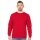 JAKO Long Sleeve Sweat Organic (Leisure, Organic Cotton) red Men