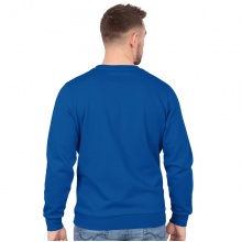 JAKO Long Sleeve Sweat Organic (Leisure, Organic Cotton) Royal Blue Men