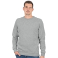 JAKO Long Sleeve Sweat Organic (Leisure, Organic Cotton) Light Grey Men