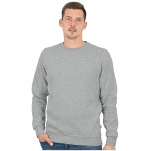 JAKO Long Sleeve Sweat Organic (Leisure, Organic Cotton) Light Grey Men