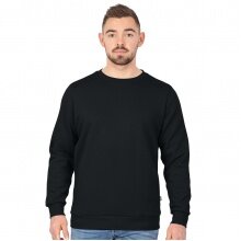 JAKO Long Sleeve Sweat Organic (Leisure, Organic Cotton) Black Men