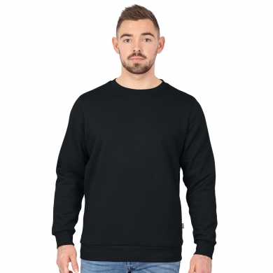 JAKO Long Sleeve Sweat Organic (Leisure, Organic Cotton) Black Men