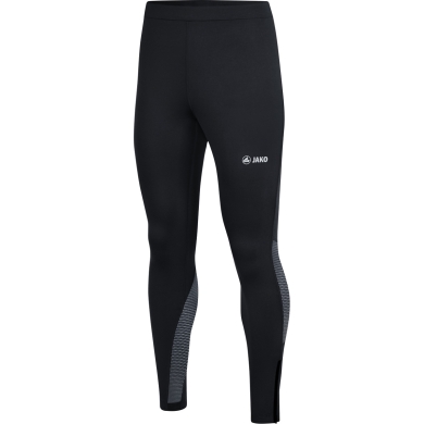 JAKO Running Tights Tight Run 2.0 (tight-fitting, zippered back pocket) long black Women