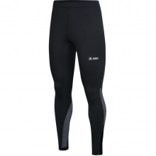 JAKO Running Tights Tight Run 2.0 (tight-fitting, zippered back pocket) long black Men