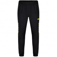 JAKO Training Pants (Polyester Pants) Challenge (100% Polyester) long black/yellow Boys