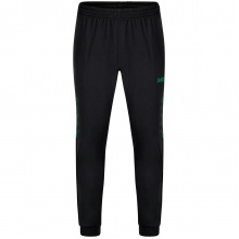 JAKO Training Pants (Polyester Pants) Challenge (100% Polyester) long black/green Boys