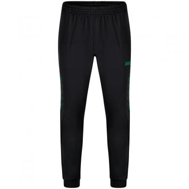 JAKO Training Pants (Polyester Pants) Challenge (100% Polyester) long black/green Boys