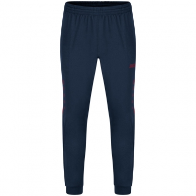 JAKO Training Pants (Polyester Pants) Challenge (100% Polyester) long dark blue/red Boys