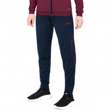 JAKO Training Trousers (Polyester Trousers) Challenge (100% Polyester) Long Dark Blue/Red Ladies