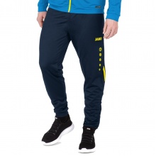 JAKO Training Pants (Polyester Pants) Challenge (100% Polyester) long dark blue/yellow Men