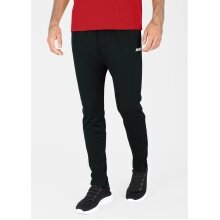 JAKO Training Pants Classico (Polyester-Piqué, Side Pockets with Zipper) Long black Men