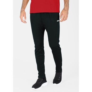 JAKO Training Pants Classico (Polyester-Piqué, Side Pockets with Zipper) Long black Men