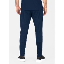 JAKO Training Pants Classico (Polyester Piqué, Side Pockets with Zip) Long Navy Blue Men