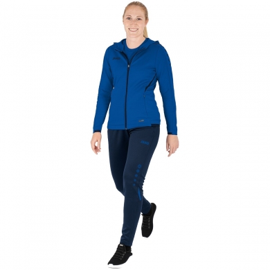 JAKO Tracksuit Challenge with Hood (Jacket and Trousers) royal/dark blue Women