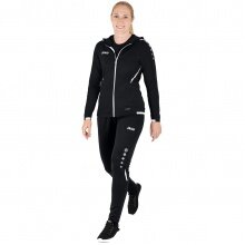 JAKO Training Suit Challenge with Hood (Jacket and Trousers) Black/White Women