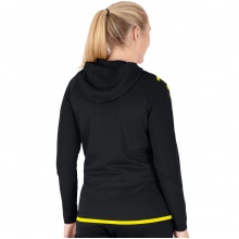 JAKO Tracksuit Challenge with Hood (Jacket and Trousers) black/yellow Women