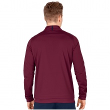 JAKO Training Suit Polyester Challenge (Jacket and Trousers) Burgundy/Navy Men