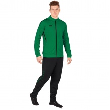 JAKO Training Suit Polyester Challenge (Jacket and Trousers) Green/Black Men