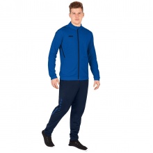 JAKO Training Suit Polyester Challenge (Jacket and Trousers) royal/dark blue Men