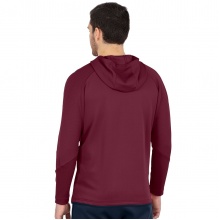 JAKO Tracksuit Challenge with Hood (Jacket and Trousers) Burgundy/Dark Blue Men