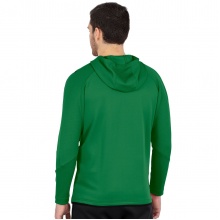 JAKO Tracksuit Challenge with Hood (Jacket and Trousers) Green/Black Men