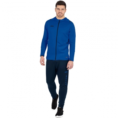 JAKO Tracksuit Challenge with Hood (Jacket and Trousers) royal/dark blue Men