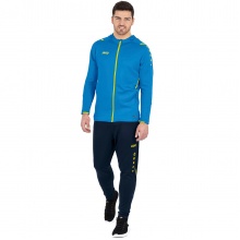 JAKO Tracksuit Challenge with Hood (Jacket and Trousers) Light Blue/Dark Blue Men